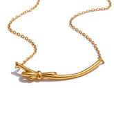 Tiffany Knot Style Pendant Necklace